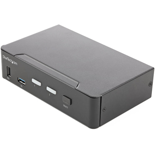 STARTECH 2 PORT SINGLE HDMI KVM SWITCH, 4K(60Hz), USB, AUDIO, 2YR WTY