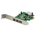 STARTECH.COM 3 PORT PCIe CARD ADAPTER, 2 X IEEE1394B PORT, 1 X IEEE1394A PORT, LTW