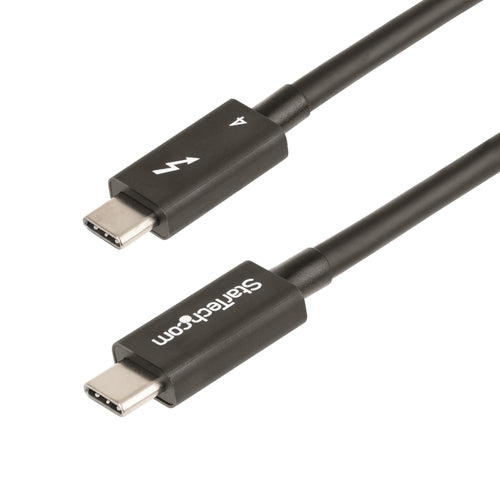 1.6ft Thunderbolt 4 Cable - 40Gbps - 100W PD - 4K/8K Video - Intel-Certified Thunderbolt Cable - Compatible w/USB 4/Thunderbolt 3/USB 3.2/USB Type-C/DisplayPort
