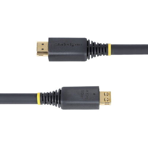 StarTech.com 7m (23ft) High Speed HDMI Cable with Gripping Connectors, 4K 60Hz/1440p 144Hz, HDR10/HDCP 2.2/ARC, 18Gbps, UHD HDMI Cord for TV/Monitor/Display, TPE Jacket