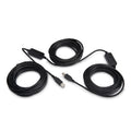 StarTech.com 50ft (15m) Active USB 2.0 A to B Cable, Long USB Printer Cable, 1x USB-A (M), 1x USB-B (M) - Black