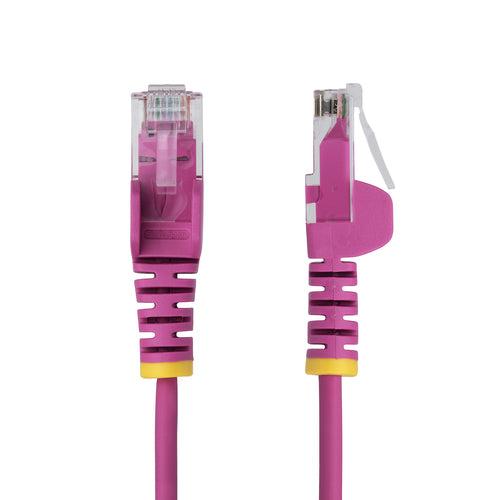 STARTECH.COM.com 10m Pink Slim CAT6 Ethernet Cable, Snagless, 28AWG, LSZH, LTW