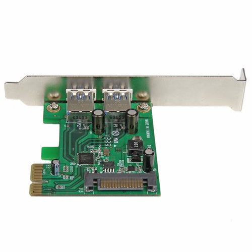 STARTECH.COM 2 PORT USB-A (3.0) PCIe CARD WITH UASP, STD PROFILE, 2YR