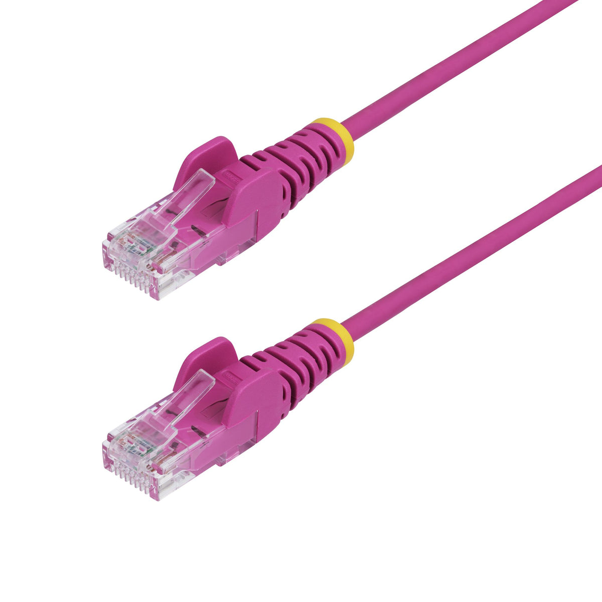 STARTECH.COM.com 3m Pink Slim CAT6 Ethernet Cable, Snagless, 28AWG, LSZH, LTW