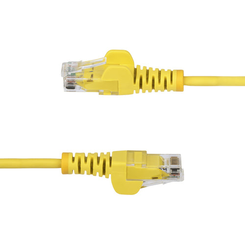 STARTECH.COM.com 3m Yellow Slim CAT6 Ethernet Cable, Snagless, 28AWG, LSZH, LTW