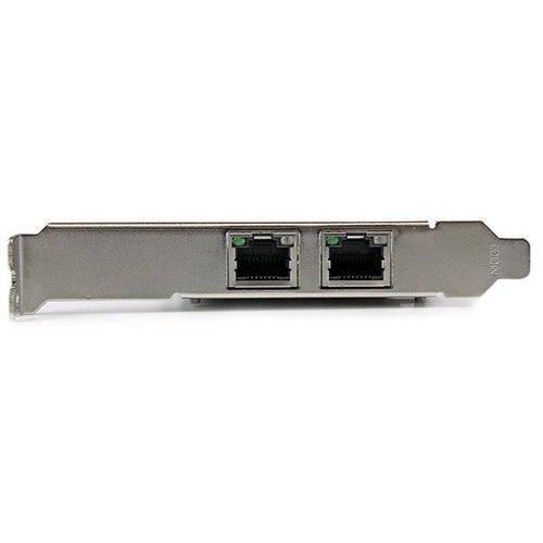 STARTECH 2 PORT GbE PCIe NETWORK CARD, STD PROFILE, 2YR
