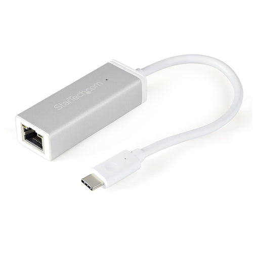 STARTECH USB-C TO GbE ADAPTER USB 3.0 NETWORK NIC ALUMINUM 2YR