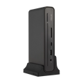 Asus Triple Display Usb-c Dock Duo DC301 Duo 12-in-1 - Hdmi DisplayPort Usb-c - Pd 90W - USB 3.2 Gen 1 Type-A Usb-c USB Type-A RJ45 Audio Jack Sd Card Reader - Black , 3 year Warranty